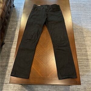 Freenote Cloth Wilkes Western Cut Denim Jeans, Black, Size 33